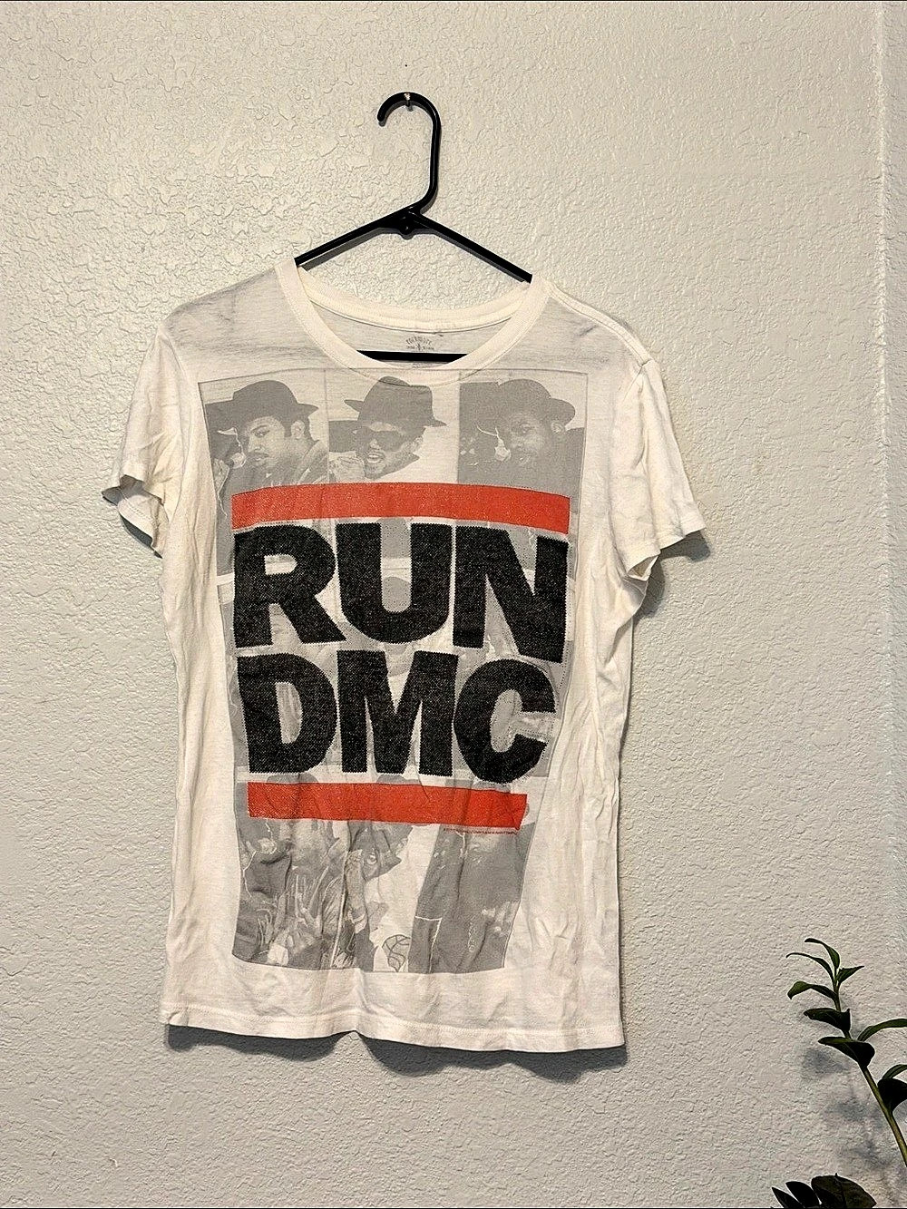 Urban Outfitters Run DMC graphic tee Graphic Tee XL in White & Red